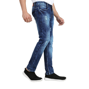 High Street Wear Mejor calidad Transpirable Recto Hombre Jean Pantalones Ropa deportiva al aire libre Hombres Denim Jeans Pantalones - Product Image 3