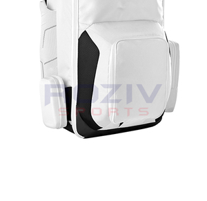 High Quality Polyester Softback Unisex Baseball <b>Backpack</b> Zipper Hasp Closure Arcuate Shoulder Strap Customized Sports <b>Backpack</b> - Product Image 3