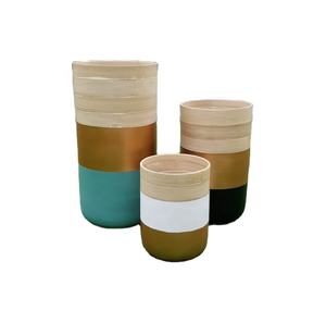 Vente en gros vase en bambou filé pour la maison et la cuisine mariage hôtel salon décoration ensembles de dîner du Viet Nam - Product Image 1