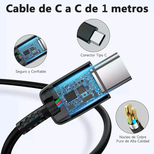 USB Type-<b>C</b> <b>Charger</b>, Fast Charging 2 Type-<b>C</b> <b>Ports</b> - Assorted Colors - Product Image 4