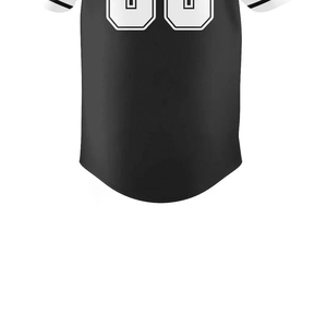 เสื้อบาสเก็ตบอลสีดำสำหรับผู้ชาย แขนสั้น พิมพ์หมายเลขทีม โพลีเอสเตอร์ระบายอากาศได้ดี ทรงปกติ เหมาะสำหรับทุกฤดูกาล - Product Image 1