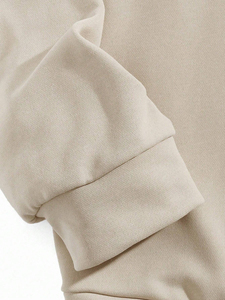 Sweat à capuche oversize lourd de haute qualité streetwear personnalisé sweat à capuche thermique à épaules tombantes pour hommes avec impression du logo dft - Product Image 6