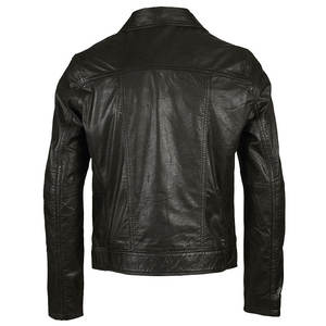 Chaqueta de Cuero para Hombre de Alta Calidad Directo de Fábrica 2026, Estilo Informal para Exteriores con Cuello y Cremallera, Chaqueta de Invierno - Product Image 4