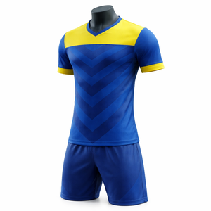 Conjunto de Uniforme de Voleibol Personalizado para Hombre, Camiseta y Pantalones Cortos con Cuello en V, Secado Rápido, Transpirable, Poliéster, Sublimación - Product Image 5