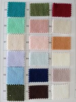 Tissu polaire DTY poids moyen 220 g/m² 63 pouces tricoté uni extensible pour usage extérieur garçons et filles Stock 17113