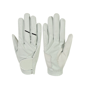 ถุงมือกอล์ฟหนังเทียมกันน้ำน้ำหนักเบาหรูหราสีขาวออกแบบได้ตามที่ต้องการ - Product Image 3