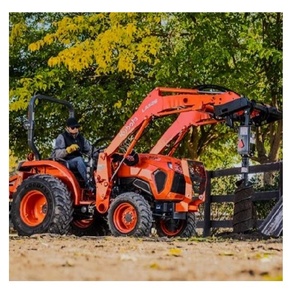 Tracteur agricole multifonctionnel robuste Kubota L3902 37,5 CV 4x4 à roues - Product Image 5