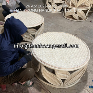 MESA B2B con incrustaciones de cáscara de coco más vendida para proyectos personalizados y decoración de proveedor de confianza de Vietnam - Product Image 6