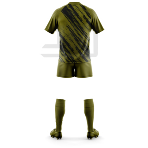 Ensemble d'uniformes de rugby personnalisés, maillot et short sublimés, respirant, séchage rapide, broderie 3D, écologique, coupe-vent, vêtements de sport athlétiques - Product Image 5
