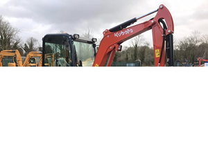 Mini-excavatrice Kubota KX027-4 neuve/d'occasion à vendre, excavatrice compacte sur chenilles, fournisseur prêt à expédier - Product Image 2