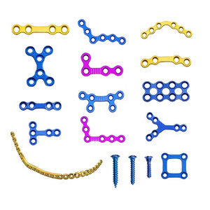 Implantes Ortopédicos de Alta Calidad OEM y Juego de Instrumentos de Cirugía Maxilofacial, Incluye Placas y Titanio Médico Maxilofacial - Product Image 3