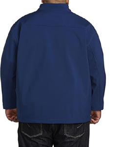 Veste Softshell à Capuche pour Homme Imperméable Doublée en Polaire Veste de Pluie Légère Coupe-Vent Manteau d'Hiver Randonnée en Plein Air - Product Image 3