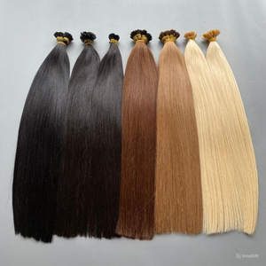 MÁQUINA TRAMA Calidad superior 100g Extensiones de cabello humano peruano Remy brasileño a granel Cabello crudo - Product Image 3