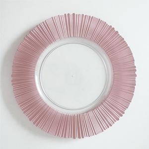 All'ingrosso eco-friendly 13 pollici usa e getta di plastica piatto nordico modellato piatto per feste di nozze - Product Image 1