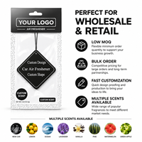 Diffuseur de parfum pour voiture personnalisé avec logo, en papier coton, toutes formes, différentes odeurs, parfum intense, longue durée, évaporation naturelle