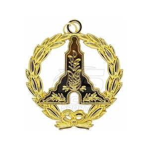 Ensemble de collier et de bijoux maçonniques, régalia maçonnique, accessoires de loge, ensemble de collier et de bijoux maçonniques - Product Image 2