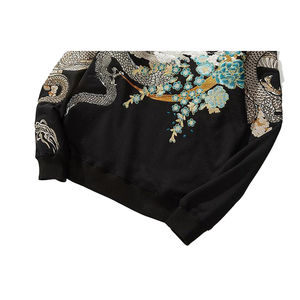 Odmoem New Trend 300gsm Fleece Hoodie Haute Densité Brossé Brodé À La Mode Hiver Prêt à Expédier - Product Image 4