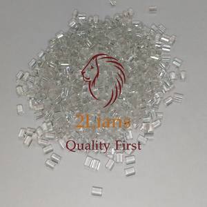 Pellets de PET de color natural, producto de plástico reciclado - Product Image 1