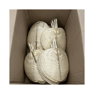 Ventilador de bambú Natural para suministros de refrigeración de verano decoración de pared de granja favores de fiesta de boda de Vietnam de 99GD - Product Image 6