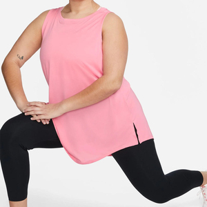 2024 Women's High Performance Gym Tank <b>Top</b> Plus Size New Fashionable Knitted Fabric OEM Breathable Formal Style - Product Image 3