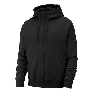 Sweat-shirt à capuche gris d'athlétisme à fermeture éclair, vêtement de rue décontracté à fermeture éclair, de haute qualité, confortable, taille personnalisée, logo et couleur - Product Image 3