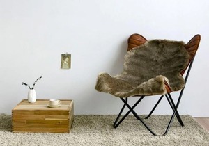 Luxury Handmade Leather Butterfly Chair Cover Relaxing Foldable Design for Indoor Outdoor Use for Bedroom Home Living Room - Product Image 3