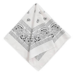 Bandana de algodón con estampado de Paisley clásico y sombreros multiusos para exteriores Bandana de moda con diseños coloridos - Product Image 4