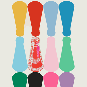 Affiche promotionnelle Campari, design moderne et créatif, impression offset, création artistique - Product Image 4