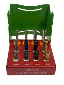 Kit de collecteur d'os dentaire kit chirurgical kit de bouchons dentaires 12 pièces fabricant de puces osseuses,/fabriqué par Zarnab Surgical, kit d'outils d'implants - Product Image 2
