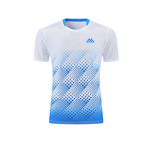 Uniforme de tenis de últimos diseños de alta calidad al por mayor Logotipo personalizado Uniforme de tenis de poliéster 100% Uniforme de tenis de secado rápido - Product Image 2