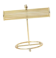Porte-bijoux en laiton de qualité supérieure porte-bijoux double en forme d'arbre avec base en laiton massif attirer organisateur d'accessoires meilleur prix