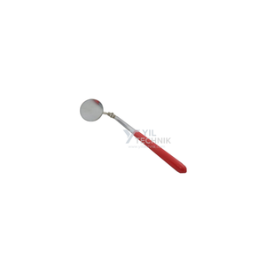 Telescopic Swivel Joint Inspection <b>Mirror</b> Extendable Metal Mechanic Diagnostic Tool - Product Image 1