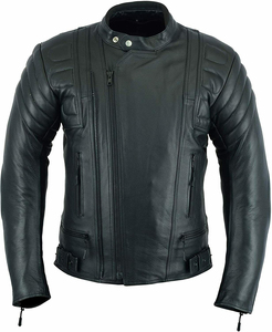 Men's Women's Wholesale Winter Fashion Genuine Leather Jackets <b>Brown</b> Cow Hide with Stand Collar Letter Pattern Puffer Jacket - Product Image 3