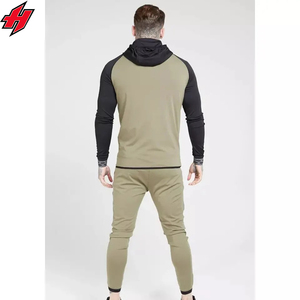 Ensemble d'entraînement surdimensionné 2 pièces unisexe pantalon à capuche avec logo personnalisé survêtements respirants de grande taille pour la saison d'automne vente en gros - Product Image 3