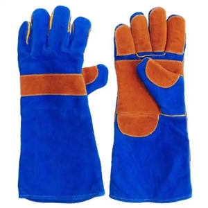 Gants de sécurité de soudage robustes en cuir de vachette renforcé de meilleure performance pour la protection des mains de construction pour les soudeurs - Product Image 5