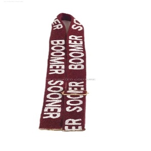 Correas de bolso con cuentas, accesorio de moda elegante hecho a mano, ropa de fiesta, día de juego, bolso transparente de fútbol, correas para monedero con cuentas - Product Image 5