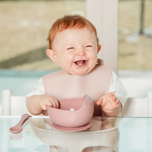 Set di Utensili Pratici e Comodi per l'Alimentazione del Bambino, Fascia d'Età 0-12 Mesi, Ciotola in PP e Silicone con Coperchio per Alimenti per Bambini, Materiale PET - Product Image 1