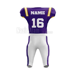 Uniforme de Fútbol Americano Personalizado, Ropa Deportiva Ligera de Alto Rendimiento para Clubes Escolares y Jugadores de Equipo - Product Image 3
