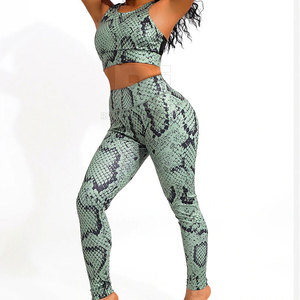 Entrenamiento Fitness Gym Wear Último diseño Sublimación Yoga Set Más vendidos Gimnasio Ropa Sublimación Yoga Set para mujeres - Product Image 3