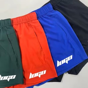 Shorts de course à pied pour hommes, nouveaux, été, cross-country, 100% coton, uni, séchage rapide, antidérapant, intérieur/extérieur, entraînement, décontracté, approvisionnement en vrac - Product Image 4