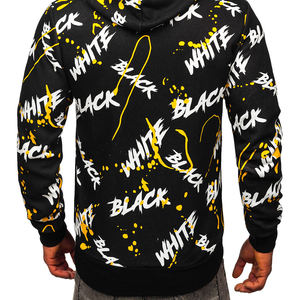 Sweats à capuche à sublimation avec fermeture éclair pour hommes et femmes, avec cordon de serrage, en polaire polyester, sweats à capuche à enfiler, sweats à capuche à motifs d'anime, sweats à capuche décontractés - Product Image 4