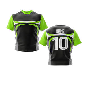 Maillot d'entraînement de rugby personnalisé, sublimé, écologique, respirant, léger, coupe confortable pour les équipes scolaires et les clubs unisexes adultes - Product Image 6