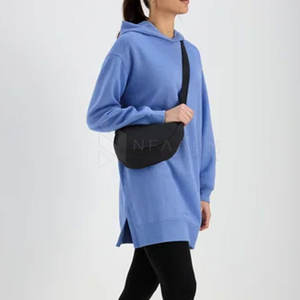 Fabriqué en usine meilleure qualité coton imprimé tricoté tissu femmes coupe-vent palangre à capuche saison d'hiver sweat à capuche court - Product Image 5