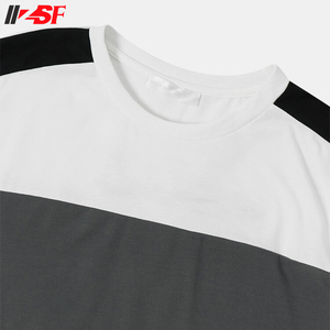 T-shirt en jersey à manches courtes pour homme, été, uni, décontracté, étiquettes personnalisées, écologique, respirant, séchage rapide, haute qualité, sur mesure - Product Image 5
