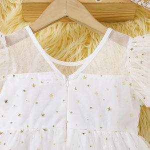 Vestido Midi de Fiesta Moderno con Estampado Recto, Transpirable, para Verano, para Niñas, Hecho a Mano, de Satén de Seda de Alta Calidad - Product Image 5