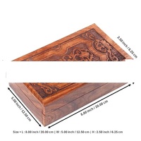 Fabricant fiable Boîte à cartes en bois personnalisée avec nom gravé Cadeau parfait pour les amateurs de jeux et les collectionneurs partout