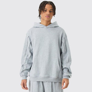 ชุดวอร์มผู้ชายแบบมีฮู้ดทรงปกติ รุ่นใหม่ล่าสุด สีพื้น สำหรับฤดูหนาว ผลิตโดย OEM - Product Image 1