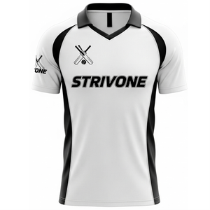 OEM ODM ชุดกีฬาออกแบบได้ตามต้องการเซ็ตเสื้อทีมคริกเก็ตผ้าโพลีเอสเตอร์แห้งเร็วระบายอากาศได้ดีใส่ได้ตามต้องการ - Product Image 4