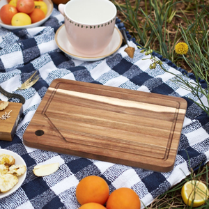 Juego de Tablas de Cortar de Madera de Acacia de Diseño Moderno, Logotipo Personalizado, Cuadradas, Sostenibles, Duraderas, Aptas para Alimentos, Tabla para Queso y Carne - Product Image 5