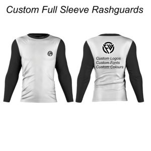 Rashguard Personalizado de Manga Larga de Alta Calidad para MMA, Ropa de Artes Marciales Personalizada, Material de Spandex/Nylon, Impresión por Transferencia de Calor, Unisex - Product Image 1